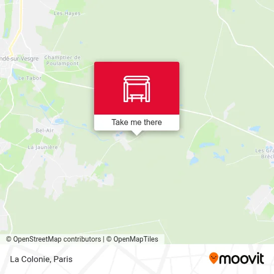 La Colonie map