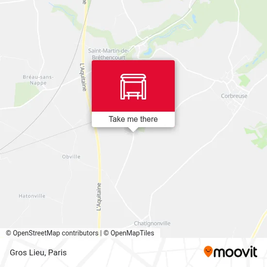 Gros Lieu map