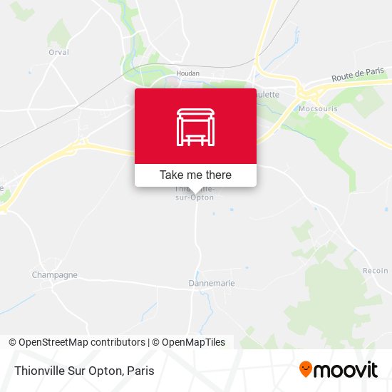 Thionville Sur Opton map
