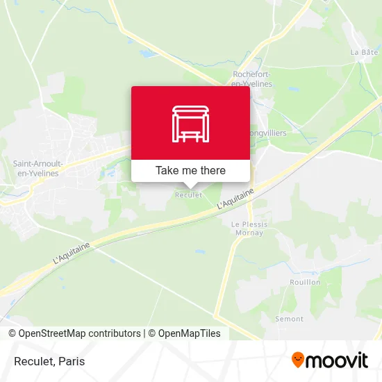 Reculet map