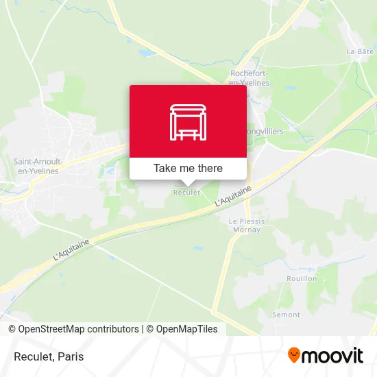 Reculet map
