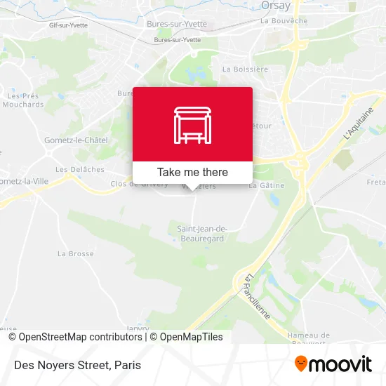 Rue Des Noyers map
