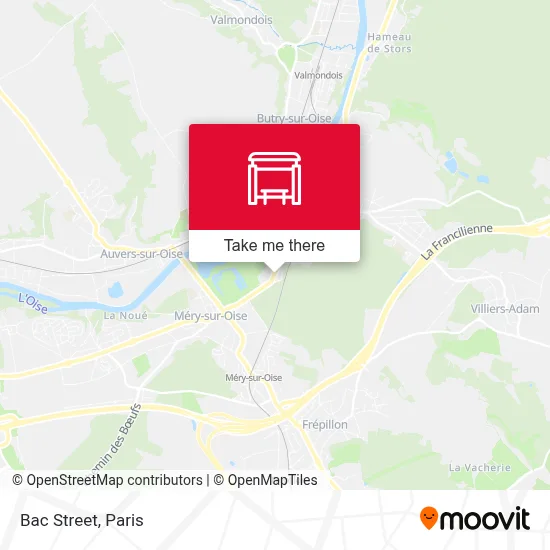Mapa Rue du Bac