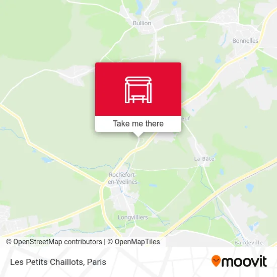 Les Petits Chaillots map