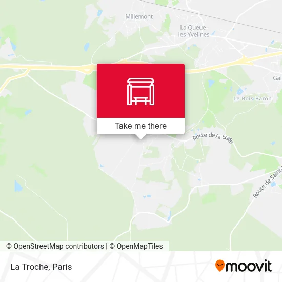 La Troche map