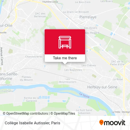 Collège Isabelle Autissier map