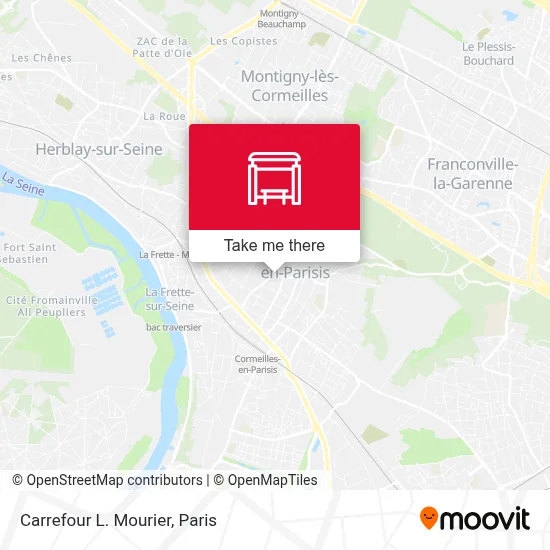 Carrefour L. Mourier map