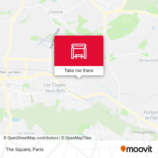 Le Square map