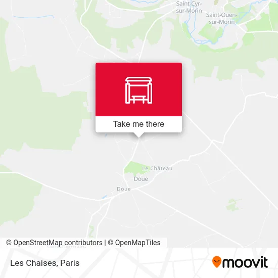 Les Chaises map