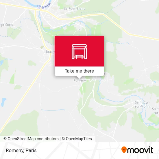 Mapa Romeny
