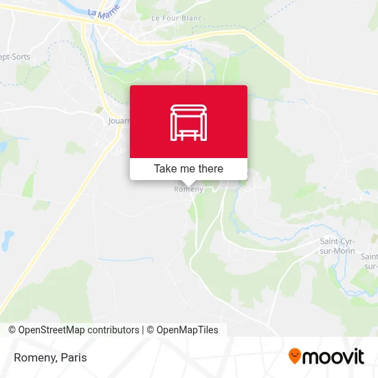 Mapa Romeny