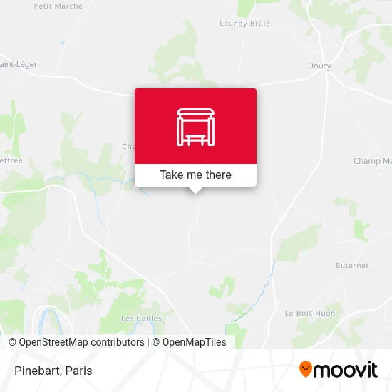 Pinebart map
