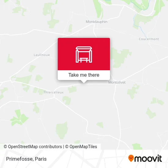 Primefosse map