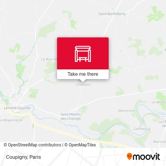 Coupigny map