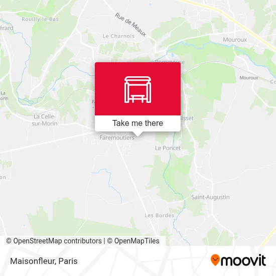 Maisonfleur map