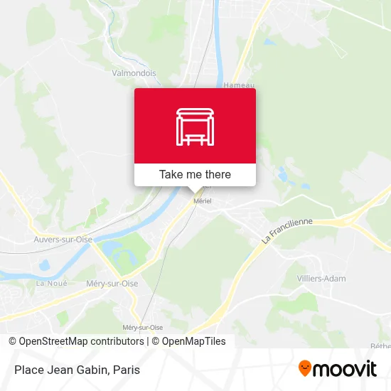 Place Jean Gabin map