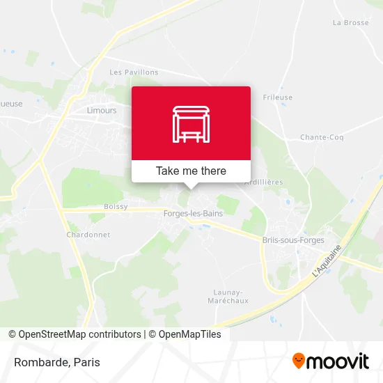 Mapa Rombarde