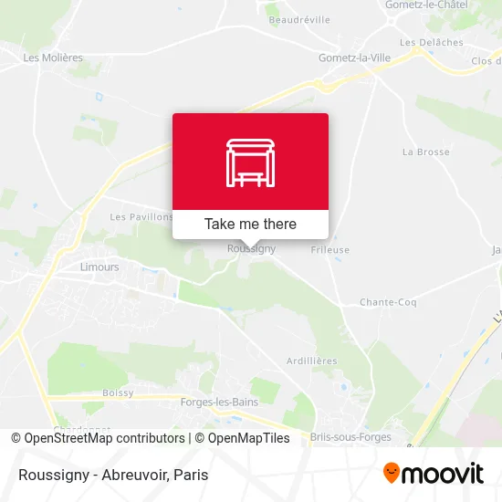 Roussigny - Abreuvoir map