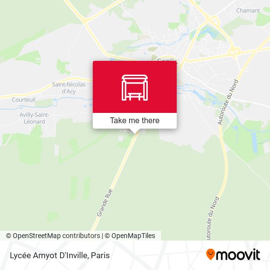 Lycée Amyot D'Inville map