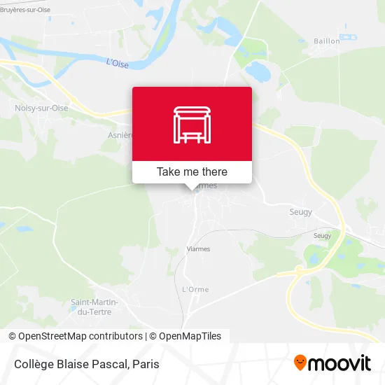 Collège Blaise Pascal map