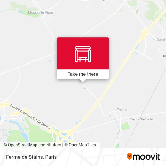 Ferme de Stains map
