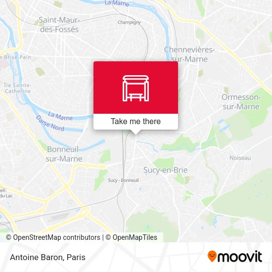 Antoine Baron map