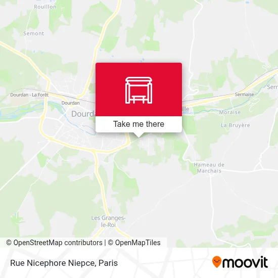 Mapa Rue Nicephore Niepce
