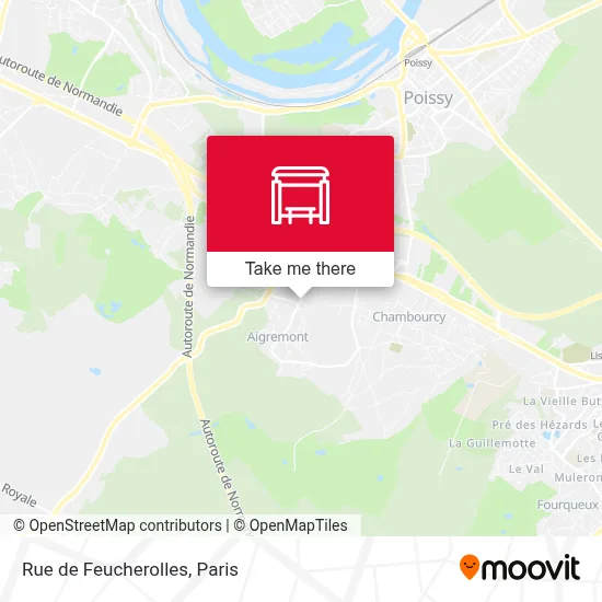 Rue de Feucherolles map