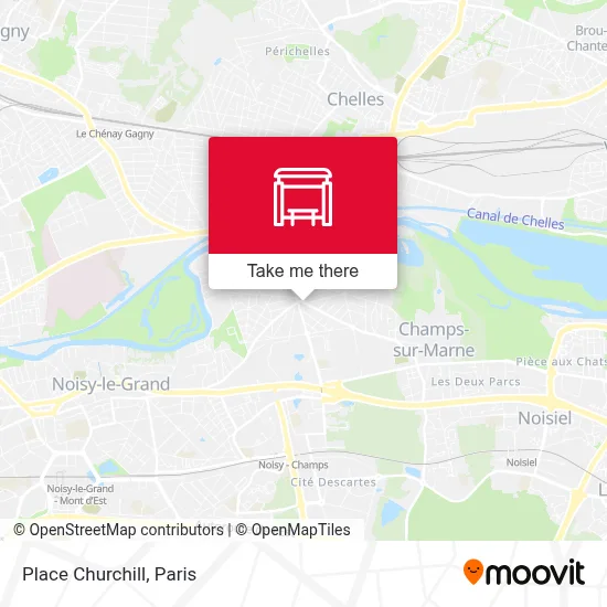 Place Churchill map
