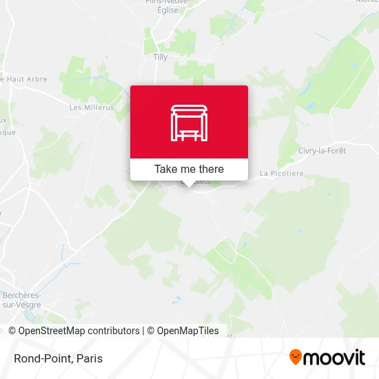 Mapa Rond-Point