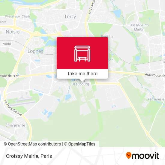 Croissy Mairie map