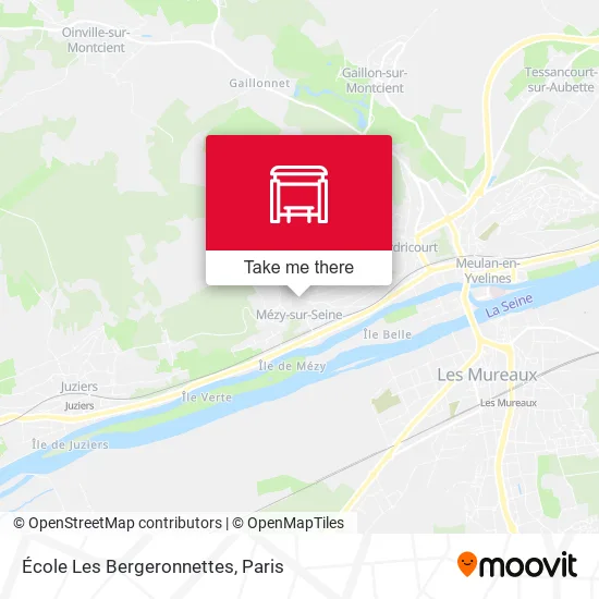 École Les Bergeronnettes map