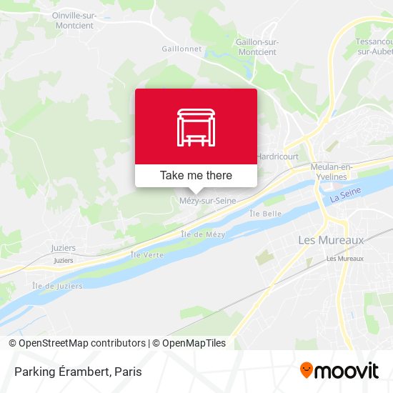 Parking Érambert map