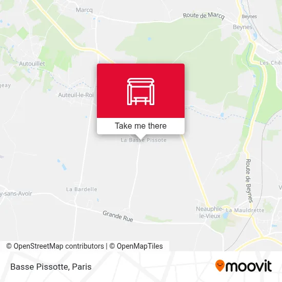 Basse Pissotte map