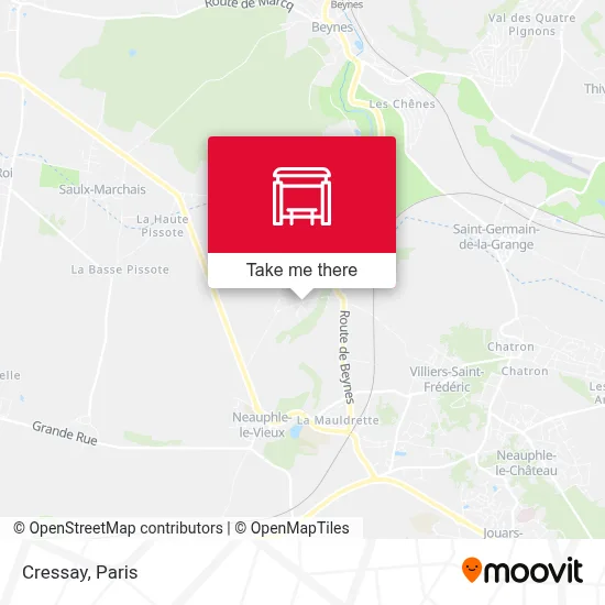 Cressay map