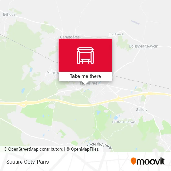 Square Coty map