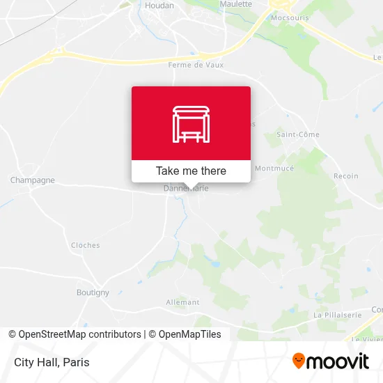 Mairie map
