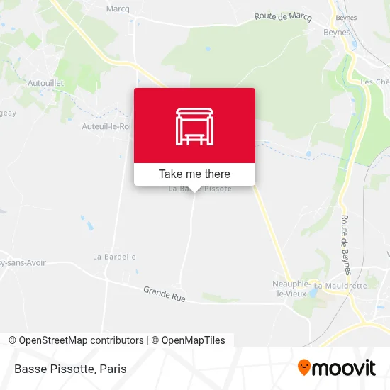 Basse Pissotte map