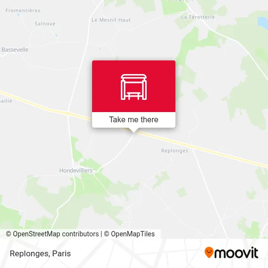 Replonges map