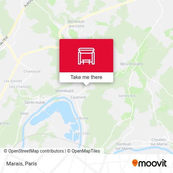 Marais map