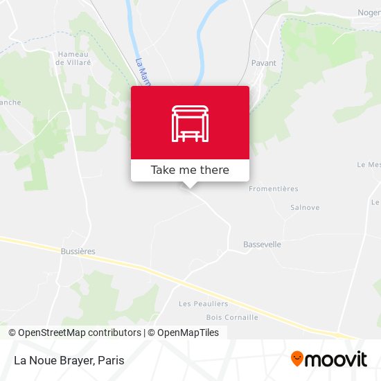 La Noue Brayer map