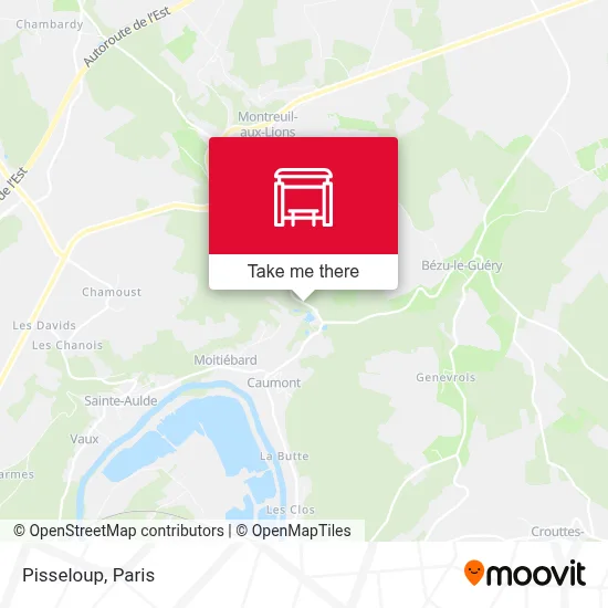 Pisseloup map
