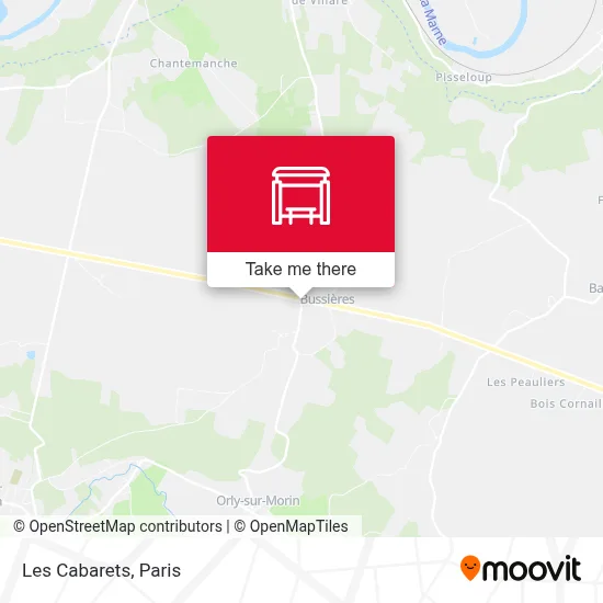 Les Cabarets map