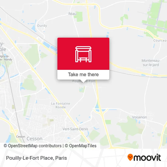 Pouilly-Le-Fort Place map