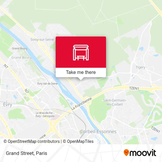 Grande Rue map