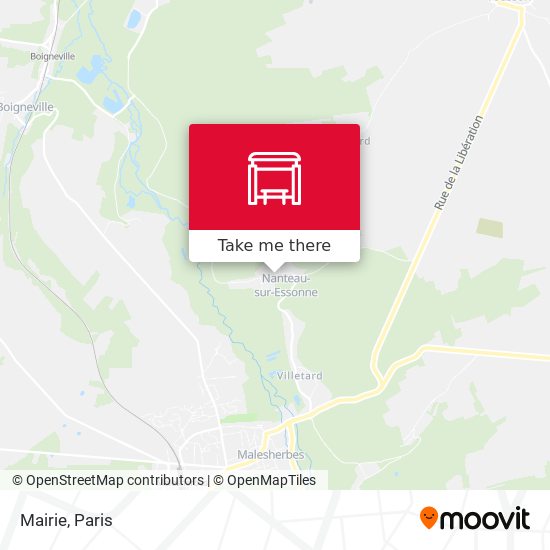 Mairie map