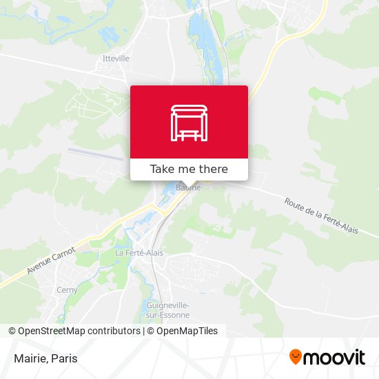 Mairie map