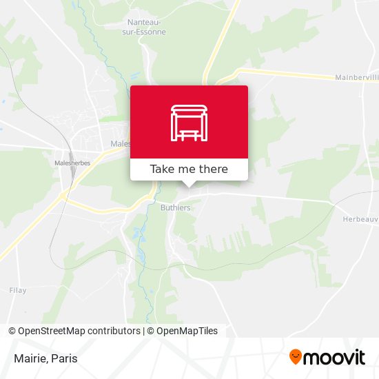 Mairie map