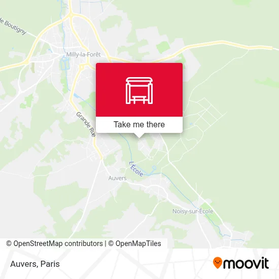Auvers map