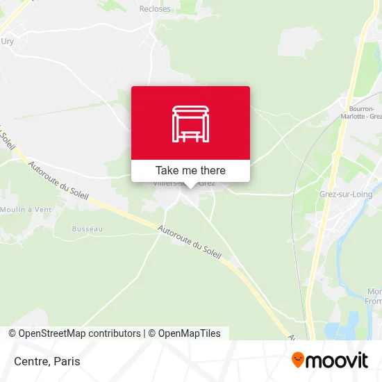 Centre map